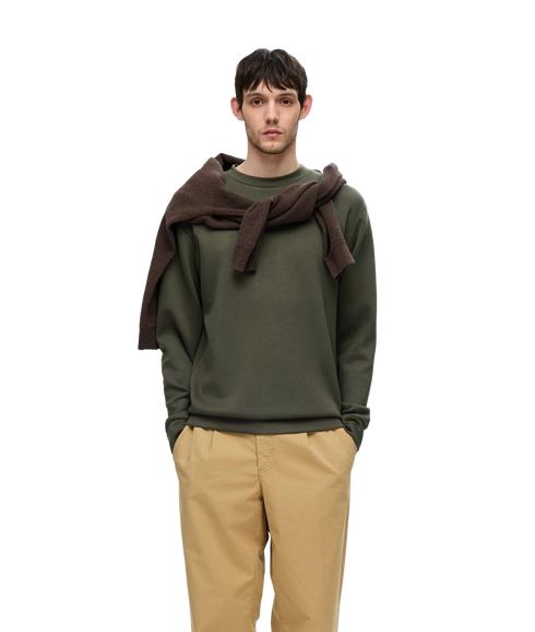 Emanuel Soft Crew Sweat - Green