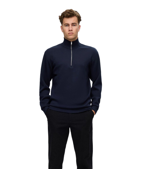 Half Zip Sweatshirt - Navy