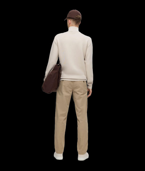 Half Zip Sweatshirt - Cream