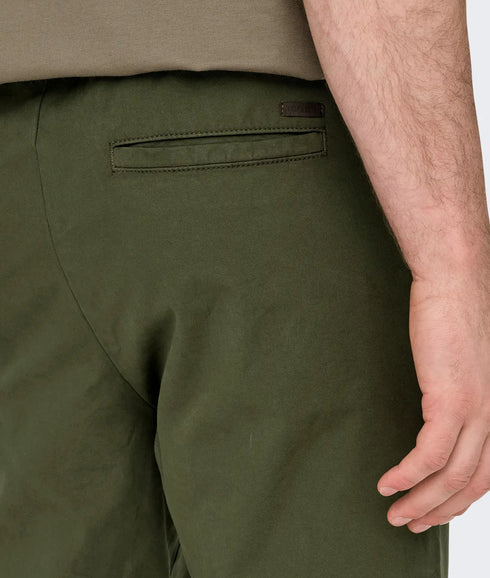 Linus Taper 0183 Pant Noos - Olive Night