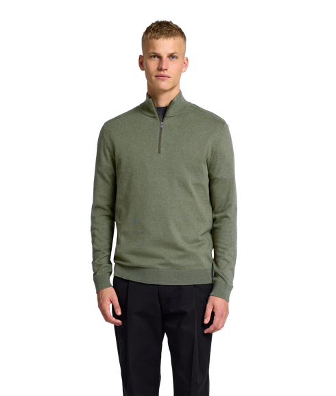 Berg Half Zip Knit-Kalamata