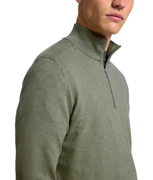 Berg Half Zip Knit-Kalamata