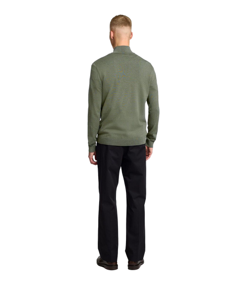 Berg Half Zip Knit-Kalamata