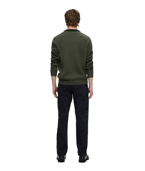 Half-zip Jumper - Green