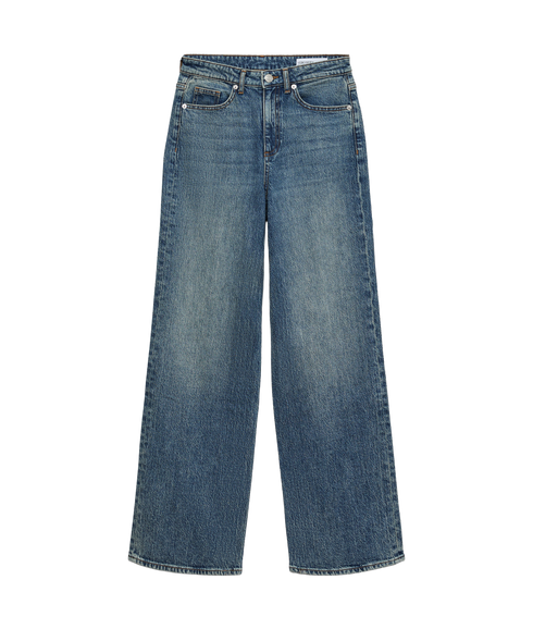Tessa High Rise Wide Jeans - Blue