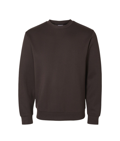 Emanuel Soft Crew Sweat - Brown