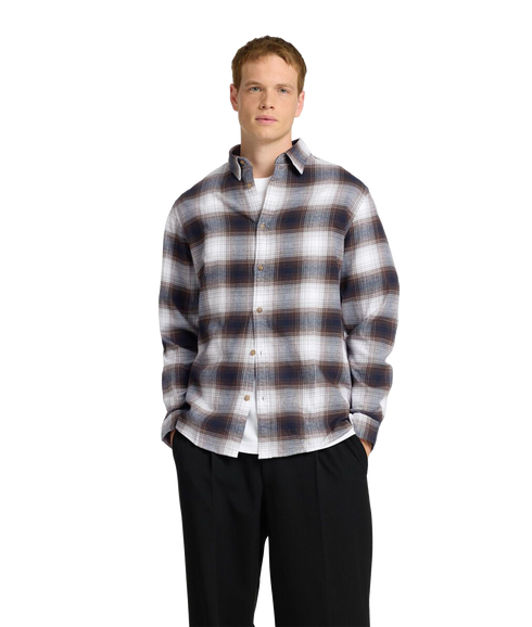 Slim Owen Brushed Shirt - Multi