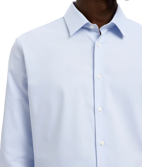 Slimfilip Performance Shirt Ls - Blue