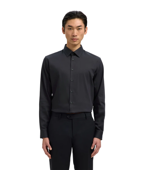 Slimfilip Performance Shirt Ls - Black