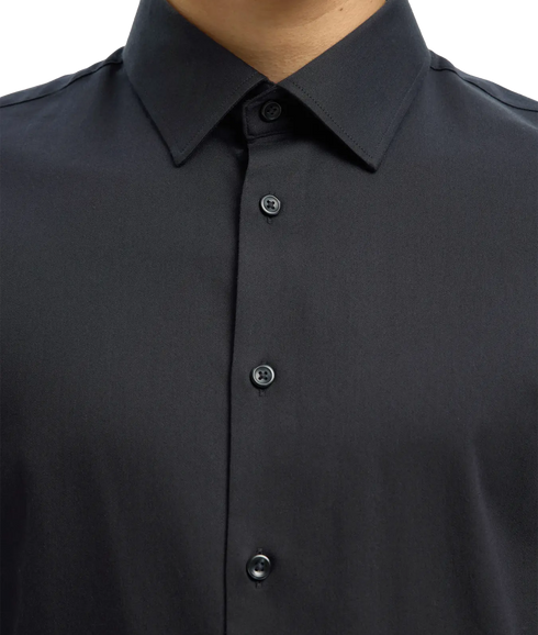 Slimfilip Performance Shirt Ls - Black