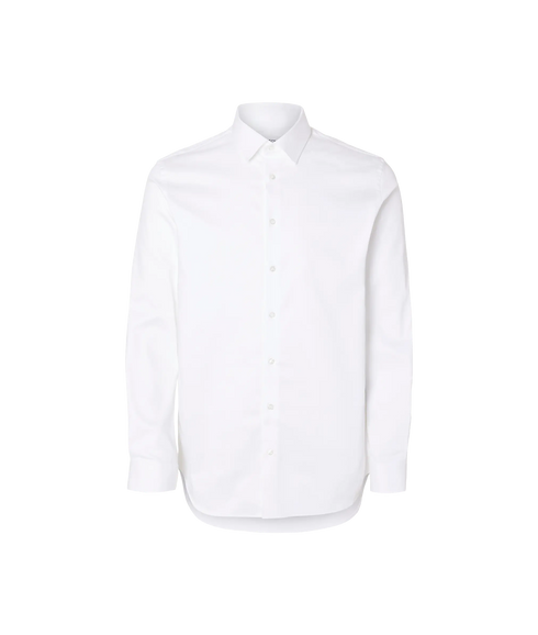Slimfilip Performance Shirt Ls - White