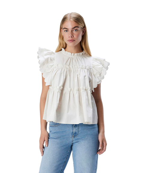 Hope S/L Top Rep - White