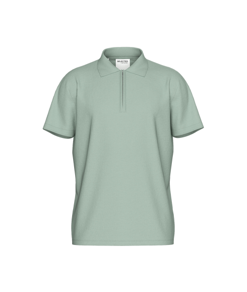 Fave Zip Polo - Green