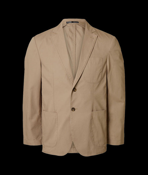 Glen Washed Blazer - Brown