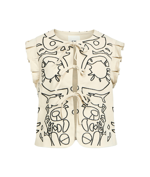 Maple Waistcoat - Cream