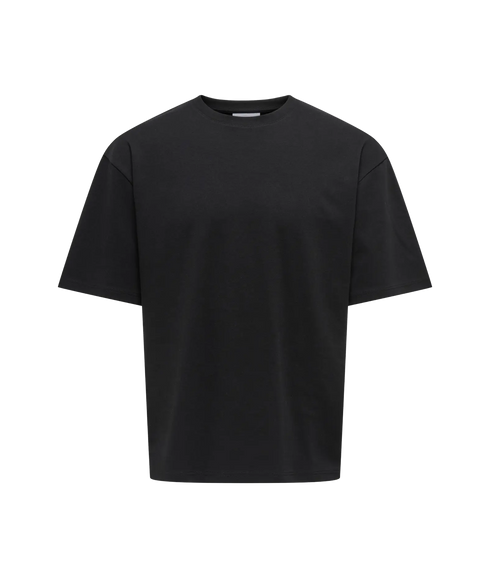 Caspian Airflex Boxy Ss Tee Noos - Black