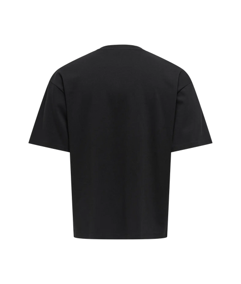 Caspian Airflex Boxy Ss Tee Noos - Black