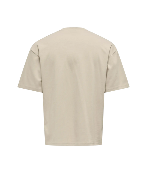 Caspian Airflex Boxy Ss Tee Noos - Silver Lining