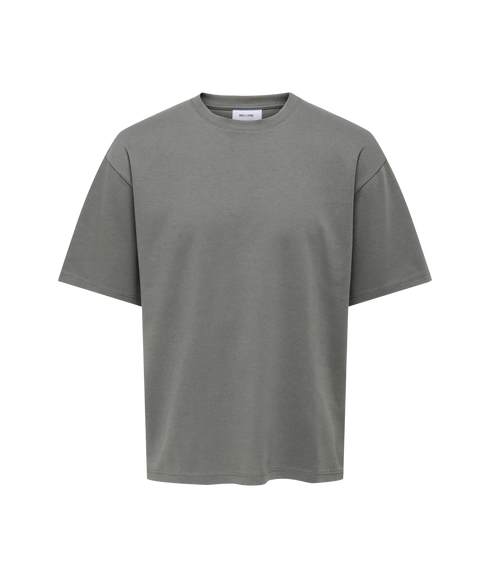 Caspian Airflex Boxy Ss Tee Noos - Castor Gray