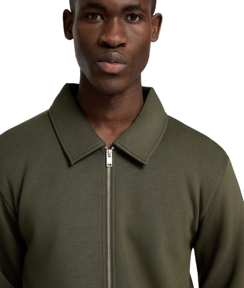 Emanuel Full Zip Sweat - Green