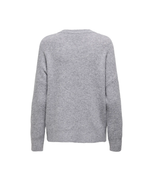 Jerico LS Pullover Knit - Grey