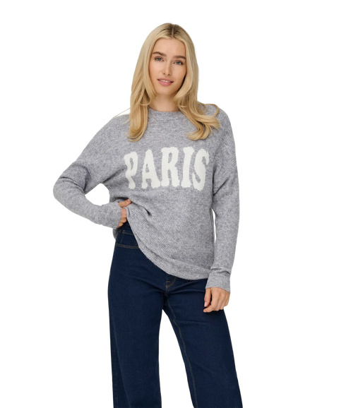 Jerico LS Pullover Knit - Grey