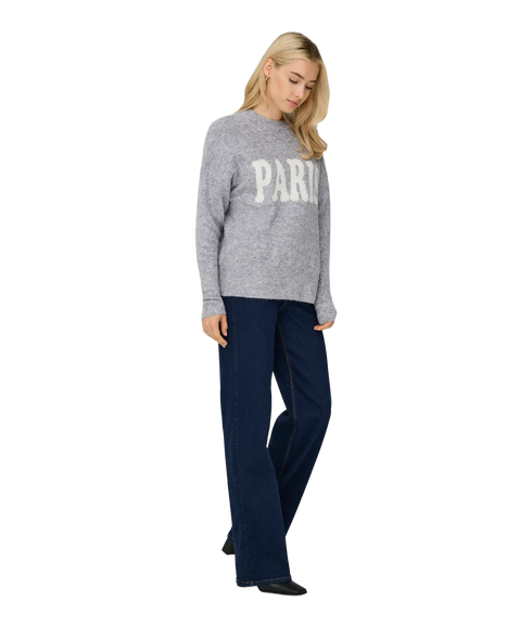 Jerico LS Pullover Knit - Grey