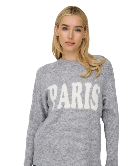 Jerico LS Pullover Knit - Grey