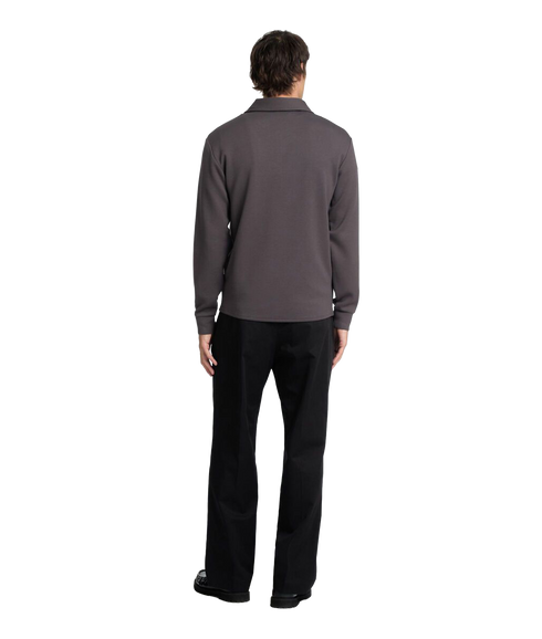 Emanuel Full Zip Sweat - Grey