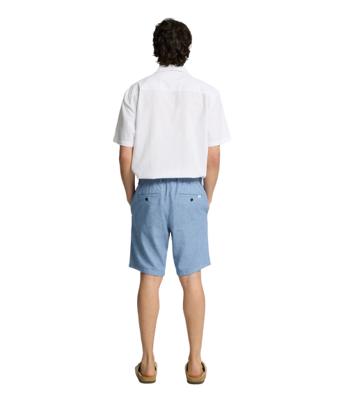 Brody Linen Short - Cashmere Blue