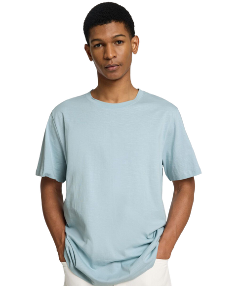 Aspen Slub Tee - Blue
