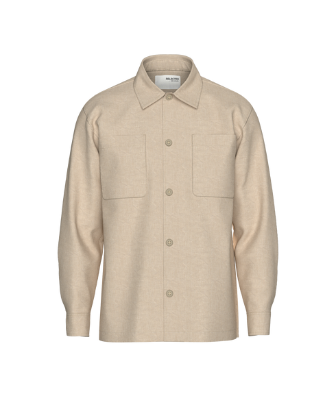 Brody Sun Overshirt - Beige