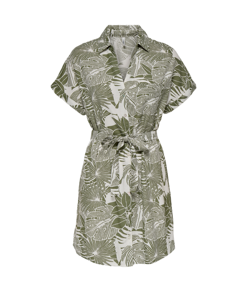 Jakiri Linen S/S Shirt Dress Ptm