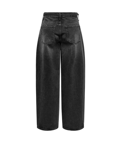 Gianna Mw Straight Dnm Dot980 - Black