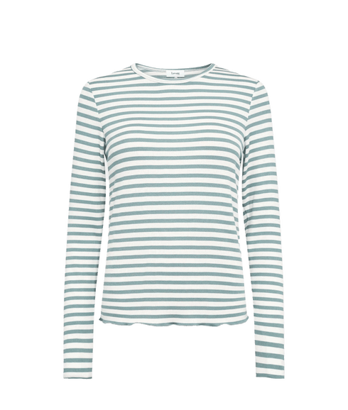 Ika Striped Top - Blue