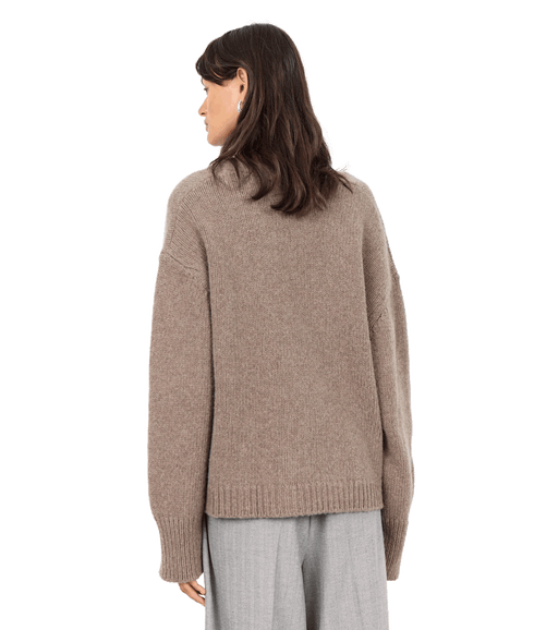 Perle Knitted Cardigan - Beige