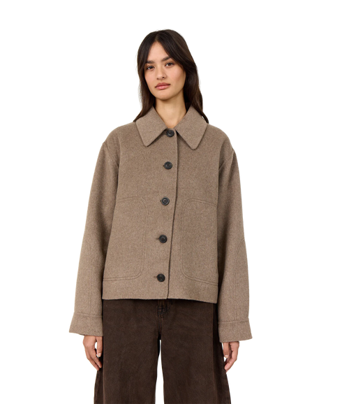 Owa Jacket - Coffee Melange
