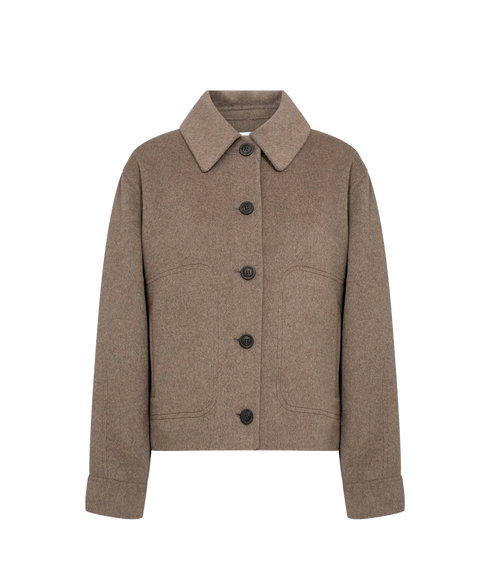 Owa Jacket - Coffee Melange