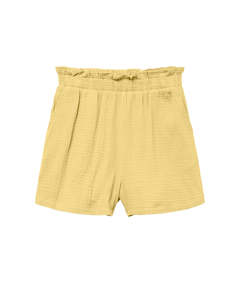 Natali Hw Shorts Wvn - Yellow