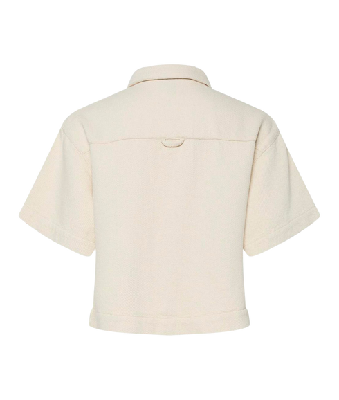 Savanna Ss Denim Shirt - Raw Cotton