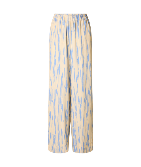 Baela Hw Aop Wide Pants - Multi