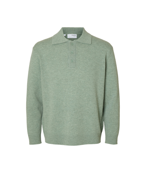 Ruben knit Polo - Green