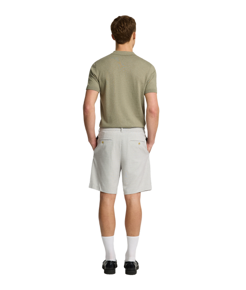 Leroy Pleat Short - Grey
