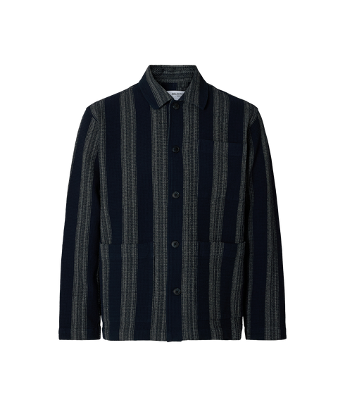 Tony Waffle Stripe - Navy
