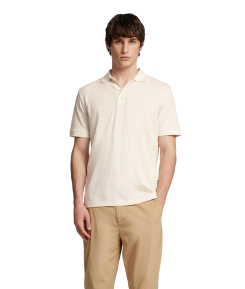 Paul Jacquard polo - Cream