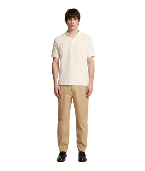 Paul Jacquard polo - Cream