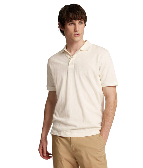 Paul Jacquard polo - Cream
