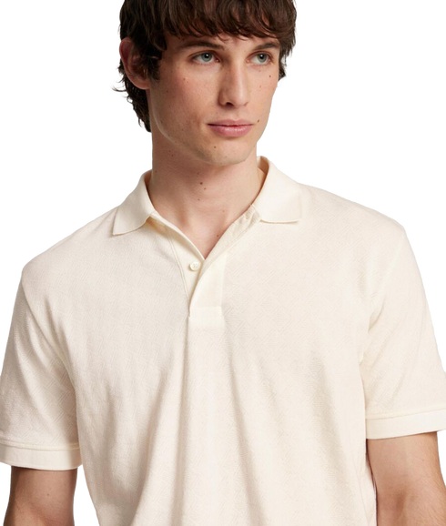 Paul Jacquard polo - Cream