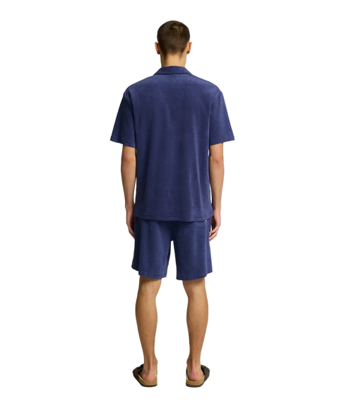 Relaxtalon Towel Ss Jersey Shirt - Oceana