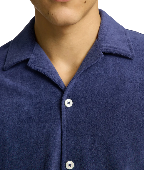 Relaxtalon Towel Ss Jersey Shirt - Oceana